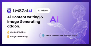 LMSzai AI - Ai Content writing & Image Generating addon