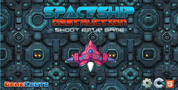 Spaceship Destruction - Construct Game
