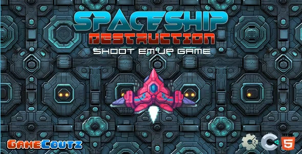 Spaceship Destruction - Construct Game