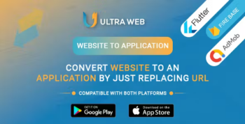 Ultra Web to App - Convert Website into App with Flutter | Web View App | Website to mobile app