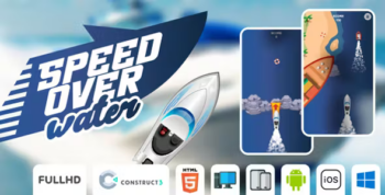 Speed Over Water - HTML5 Game (Construct3)