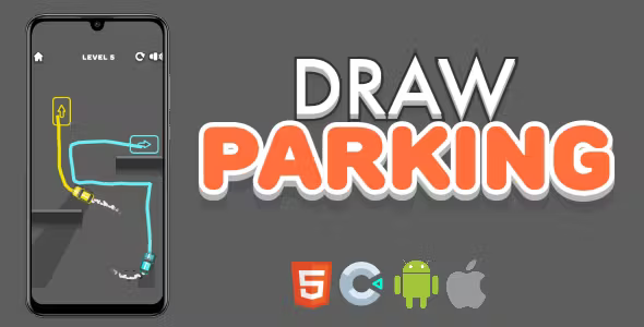 Draw Parking - HTML5 Game (Construct 3)
