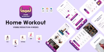 Home Workout - Full Body Workout - Lose Weight App - Fit at Home - Pro Gym Workout - Home Fitness
