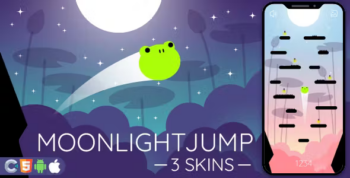 MoonLight Jump - HTML5 Game, Construct 3