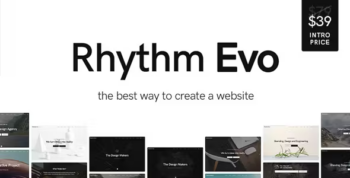 Rhythm - One & Multipage WordPress Theme