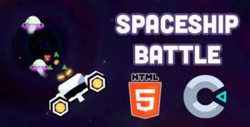 Spaceship Battle - HTML5 - c3p