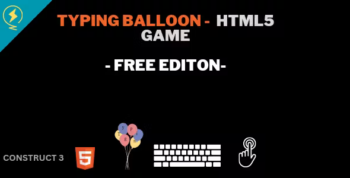 TYPING BALLOOON - HTML5 GAME - CONSTRUCT 3