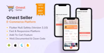 Onest eCommerce Seller APP - Android, IOS
