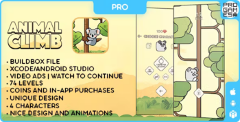 Animal Climb (PRO) - BUILDBOX CLASSIC - IOS - Android - Reward video