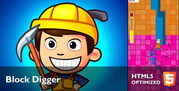 Block Digger - incremental HTML5 digging game