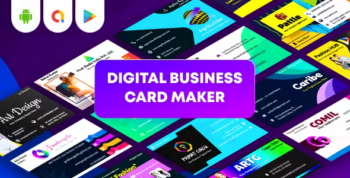 Digital Business Card Maker - Creative Visiting Card Maker - Visiting Card Templates Editor