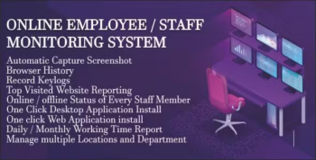 Employee Tracking System for Windows 7/8/10