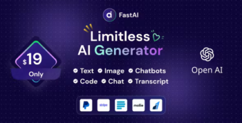 FastAi - OpenAI Content, Text, Image, Chat, Code Generator as SaaS