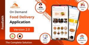 Food Mobile App | UberEats Clone | Food Delivery App | Restaurant Delivery App | FoodLakh