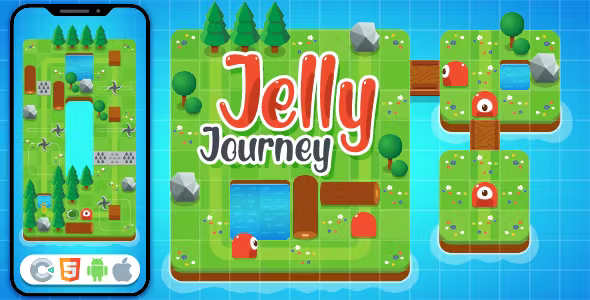 Jelly Journey Pro - HTML5 Game, Construct 3