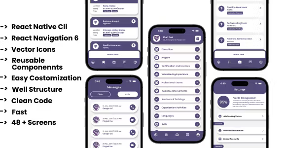 KeepItUp - JobPortal App In React-Native