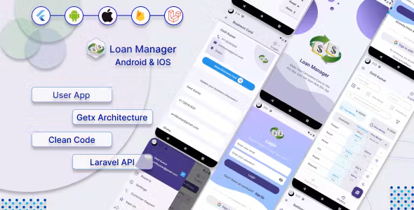 Loan Manager - Flutter App for Android & IOS