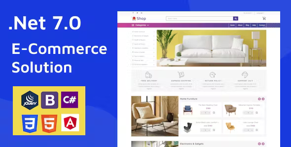 .NET 7 Multi-Purpose eCommerce Solution