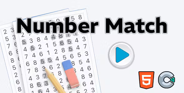 Number Match - Html5 (Construct3)