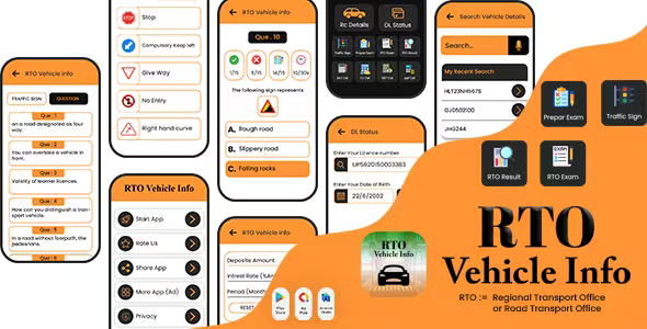 RTO Vehicle Information - RTO Vehicle Info App - All Vehicle Information - Get RTO Details