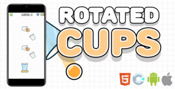 Rotated Cups - HTML5 Game - Construct 3