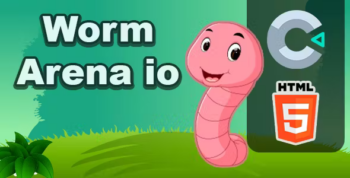 Worm Arena io – HTML5 Game – C3P