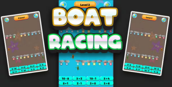 Boat Racing - Cross Platform Math Game