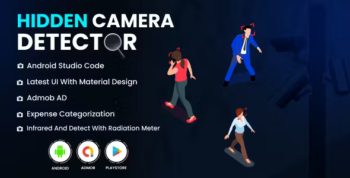 Hidden Camera Detector - CCTV Finder - Spy Camera Detector - Camera Finder - Anti Spyware Detector