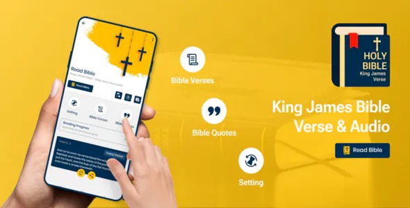 King James Bible - Verse & Audio - Audio Bible - Holy Bible KJV - Daily Bible