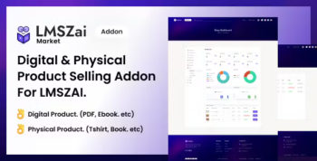 LMSzai Market - Digital & Physical Product Selling Addon For LMSZAI.