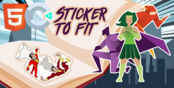 Sticker To Fit (HTML5 Game - Construct 3)