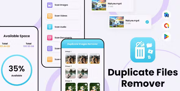 Duplicate File Remover - Duplicate Files Fixer - Duplicates Cleaner - Useless File Remove