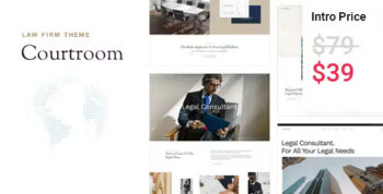 Courtroom - Lawyer and Law Firm Theme