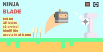 Ninja Blade : construct 3 game