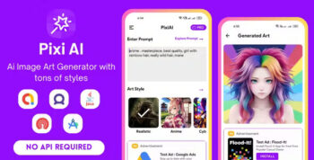 Pixi AI - Ai Image Generator with AdMob Ads