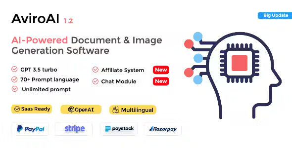 AviroAI - SaaS AI-Powered Document & Image Generation Software