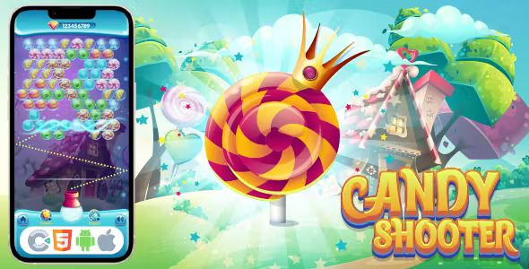 Candy Shooter - HTML5 Game, Construct 3