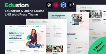Edusion - Education LMS WordPress Theme