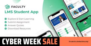 Faculty LMS Mobile App - eLearning Management System Flutter App