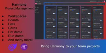 Harmony - Project Management Tool