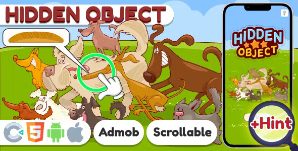 Premium Game - Hidden Object - HTML5,Construct3