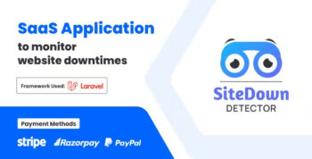 Site Down Detector - Website Monitoring System - SaaS Application