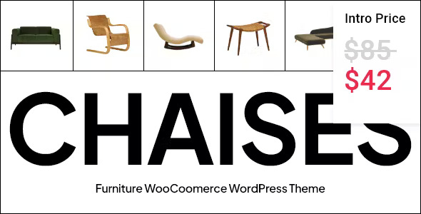 Chaises - Furniture WooCommerce WordPress Theme