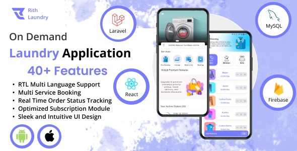 Complete Laundry App | On-Demand Laundry | #1 Laundry Solution | Quick wash