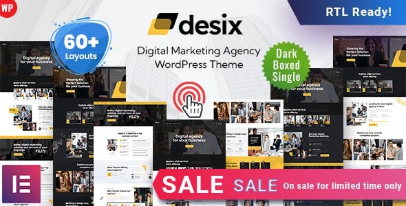 Desix - Digital Agency WordPress Theme
