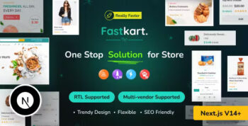 Fastkart - Multivendor Ecommerce with React Next JS & Laravel REST API