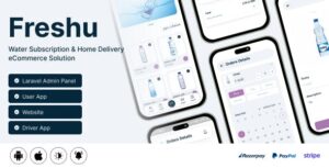 Freshu - Water Subscription App and Delivery eCommerce Flutter Mobile App
