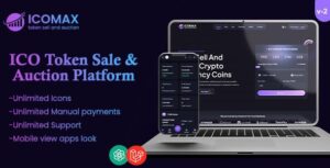 ICOMAX Token Sale & Auction Platform