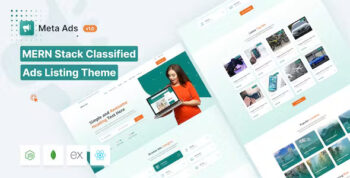 MetaAds - MERN Stack Classified Ads Theme