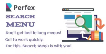 Search Menu for PerfexCRM